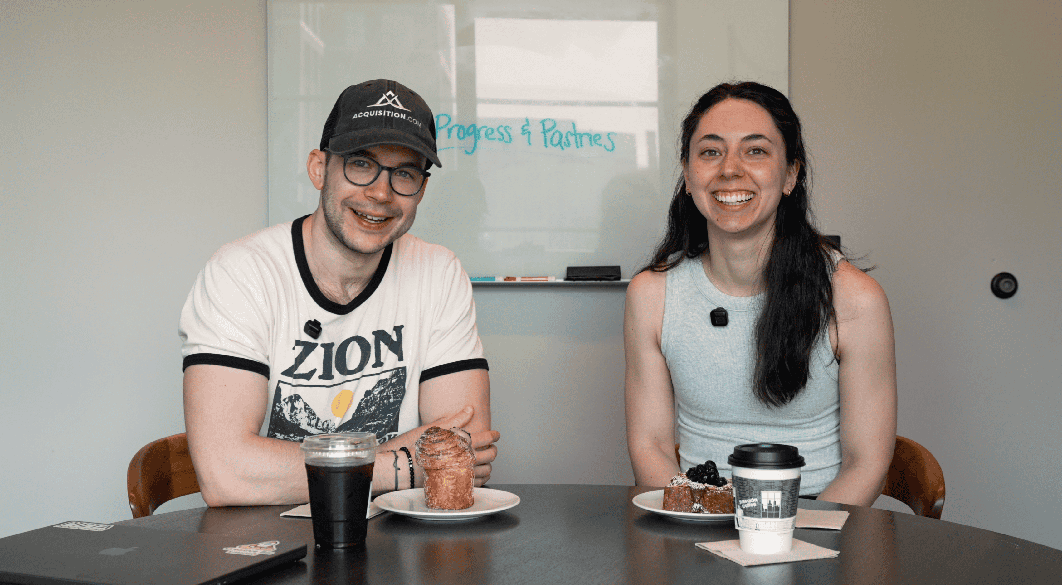 Chris Pieta and Kayla Burton.